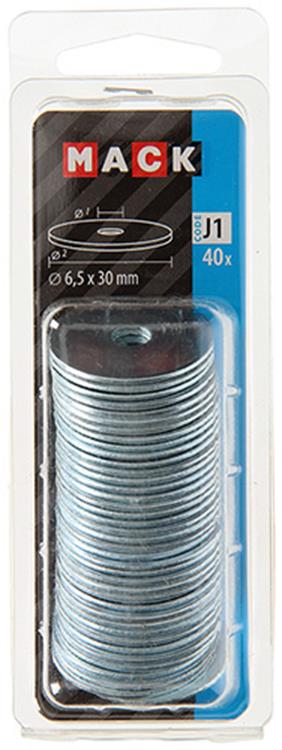Load image into Gallery viewer, Mack 1018126 - carrosserie sluitring verzinkt40 st 6,5 x 30 mm | 5 stuks