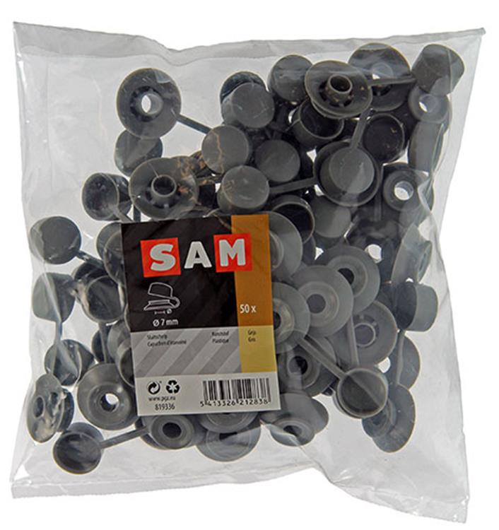 Load image into Gallery viewer, Mack 1020172 - sluitschelp grijs 50 st. 7mm | 5 stuks