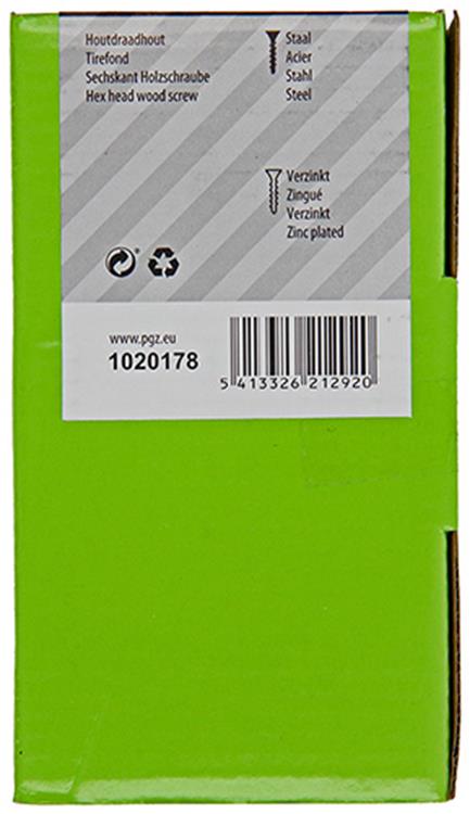Load image into Gallery viewer, Mack 1020178 - houtdraadbout verzinkt 40 st 8 x 80 mm | 3 stuks