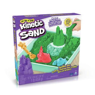 Load image into Gallery viewer, Spinmaster kinetic sand sand box green