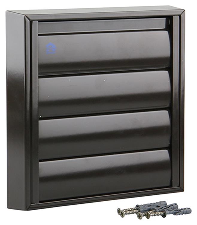 Load image into Gallery viewer, Renson 1006252 - dampkaprooster opbouw 433 alu ral 8019 173x173mm | 2 stuks