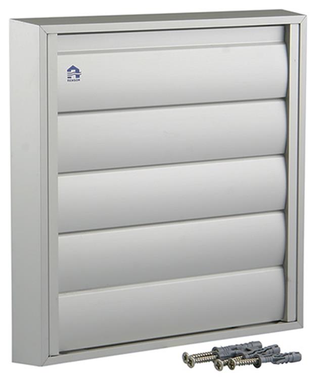 Load image into Gallery viewer, Renson 1006253 - dampkaprooster opbouw 433 alu f1 210x210mm | 2 stuks