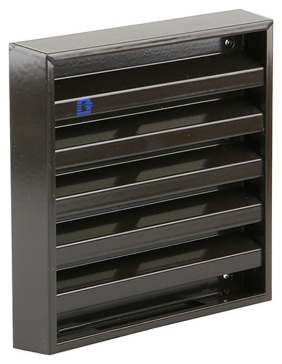 Load image into Gallery viewer, Renson 1006234 - muurrooster opbouw 431 alu ral8019 165x165mm | 2 stuks