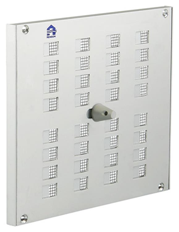 Load image into Gallery viewer, Renson 1006217 - regelbare rooster opb. 4032 alu f1 175x150mm | 2 stuks