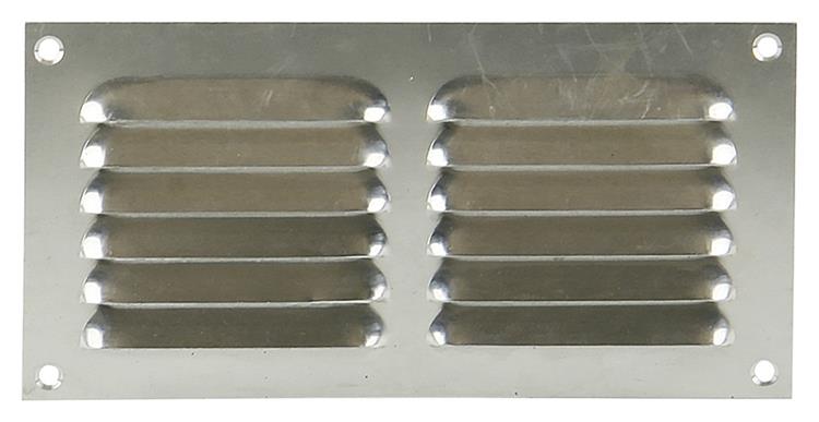Load image into Gallery viewer, Renson 1015065 - schoepenrooster plat alu f1 200x100mm | 10 stuks
