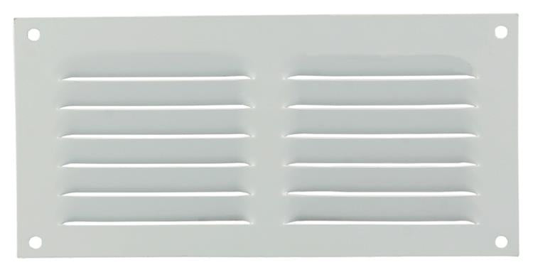 Load image into Gallery viewer, Renson 1015066 - schoepenrooster plat alu wit 200x100mm | 10 stuks