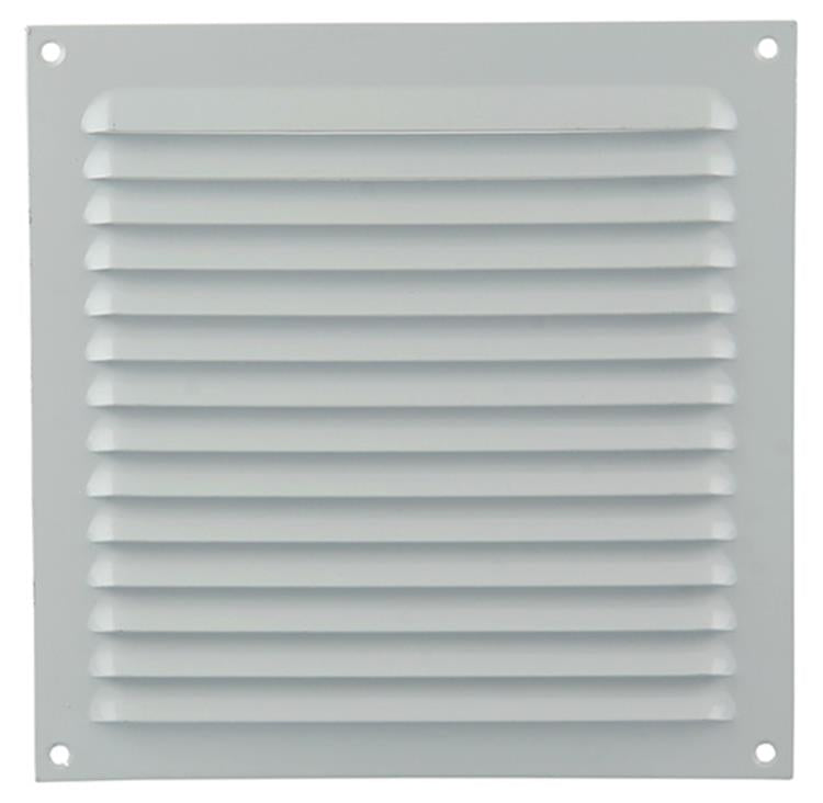 Load image into Gallery viewer, Renson 1015069 - schoepenrooster plat alu wit 200x200mm | 10 stuks