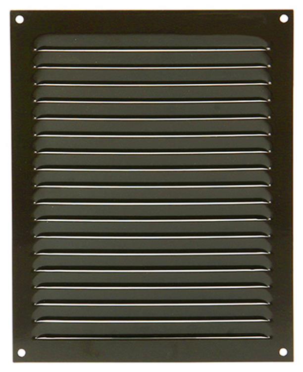 Load image into Gallery viewer, Renson 1015073 - schoepenrooster plat alu bruin200x250mm | 10 stuks