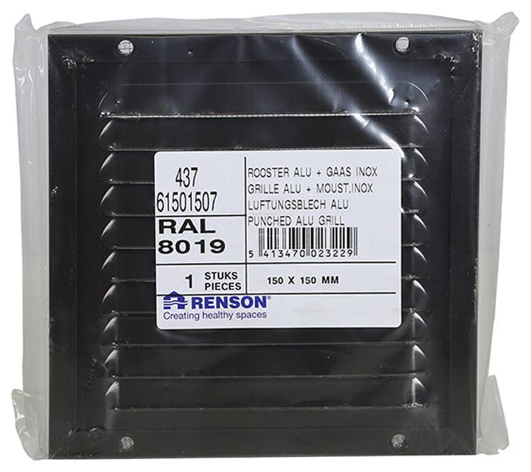 Load image into Gallery viewer, Renson 1008574 - schoep.r. 437 bruin 150x150mm | 5 stuks