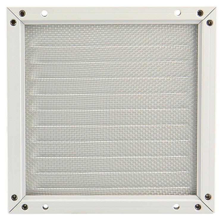 Load image into Gallery viewer, Renson 1006342 - schoepenrooster + kader + mug.opbouw 437 ral9010 150x150mm | 2 stuks