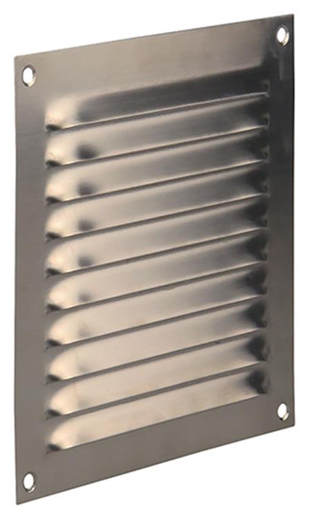 Load image into Gallery viewer, Renson 1006356 - schoepenrooster vlak 438 inox 150x150mm | 5 stuks