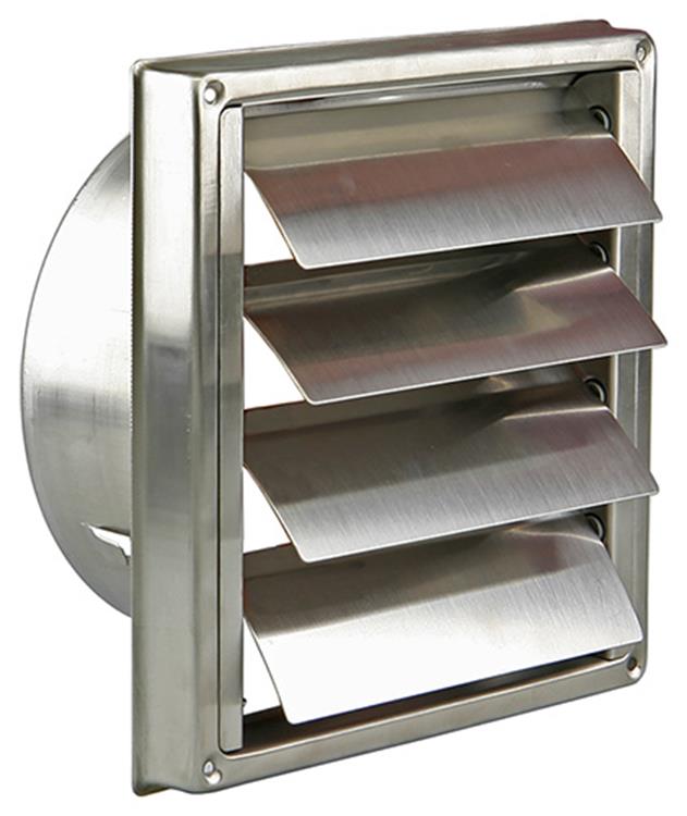 Load image into Gallery viewer, Renson 1006273 - dampkaprooster inbouw 633 inox ø125 | 2 stuks