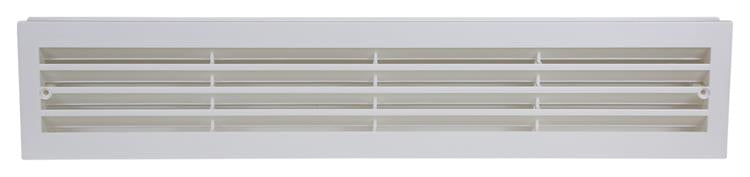 Load image into Gallery viewer, Renson 1006739 - deurrooster pvc 761 wit 450x90mm | 1 stuks
