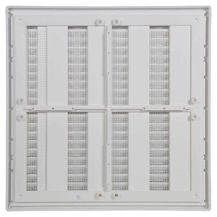 Load image into Gallery viewer, Renson 1006742 - rooster pvc 732 wit 250x250mm | 1 stuks