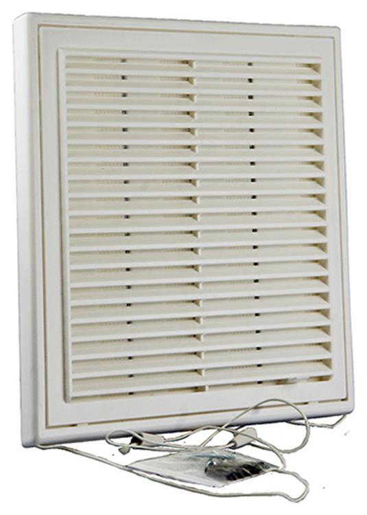 Load image into Gallery viewer, Renson 1006370 - regelbare rooster opb. 732 pvcral 9010 250x250mm | 2 stuks