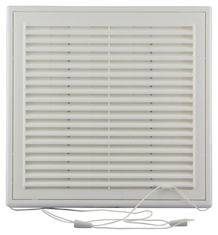 Load image into Gallery viewer, Renson 1006370 - regelbare rooster opb. 732 pvcral 9010 250x250mm | 2 stuks