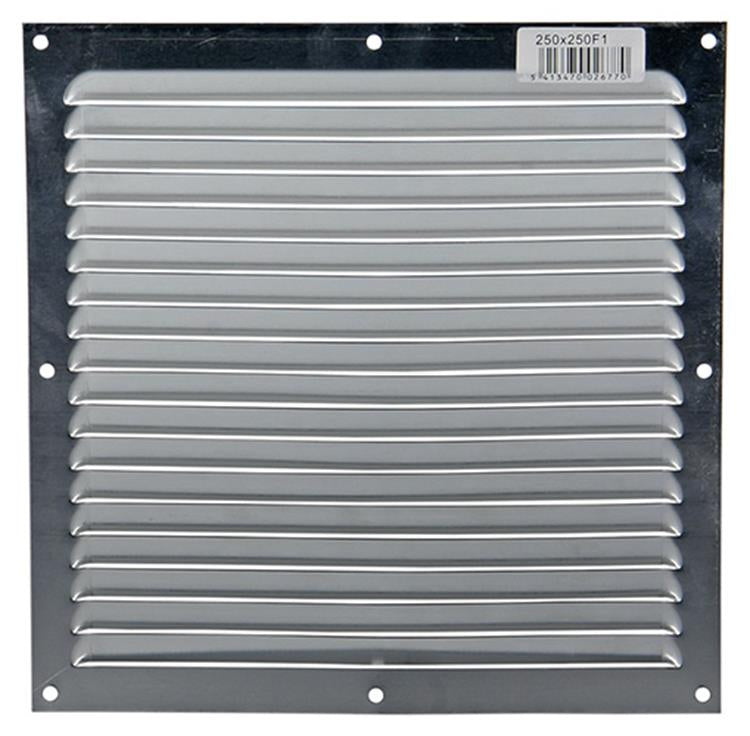 Load image into Gallery viewer, Renson 1006308 - schoepenrooster vlak alu f1 250x250mm | 10 stuks
