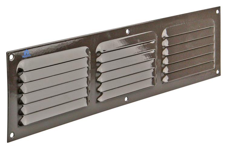 Load image into Gallery viewer, Renson 1006317 - schoepenrooster vlak alu ral 8019 400x100mm | 10 stuks