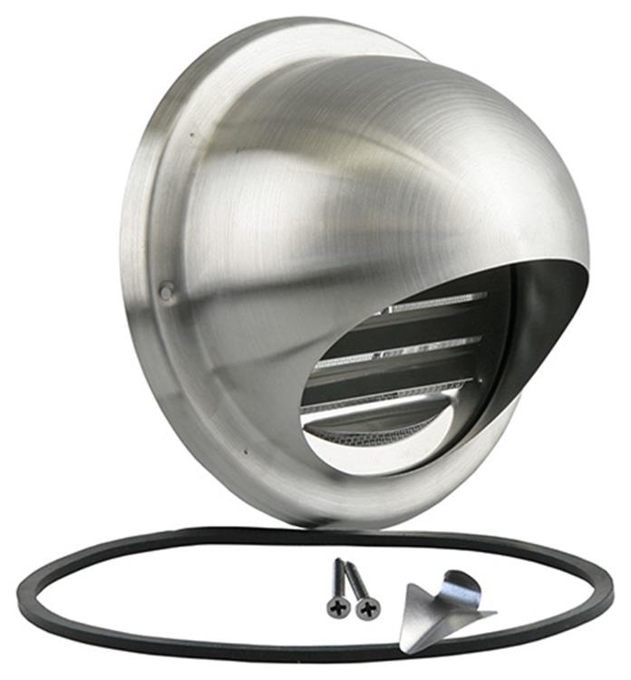 Load image into Gallery viewer, Renson 1006276 - bolrooster inbouw 638 inox ø125 | 2 stuks