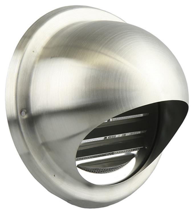 Load image into Gallery viewer, Renson 1006275 - bolrooster inbouw 638 inox ø100 | 2 stuks
