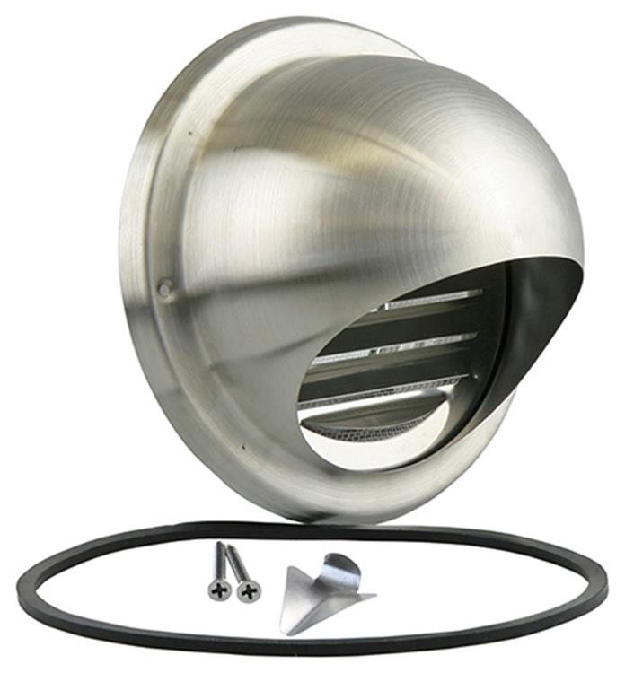 Load image into Gallery viewer, Renson 1006275 - bolrooster inbouw 638 inox ø100 | 2 stuks