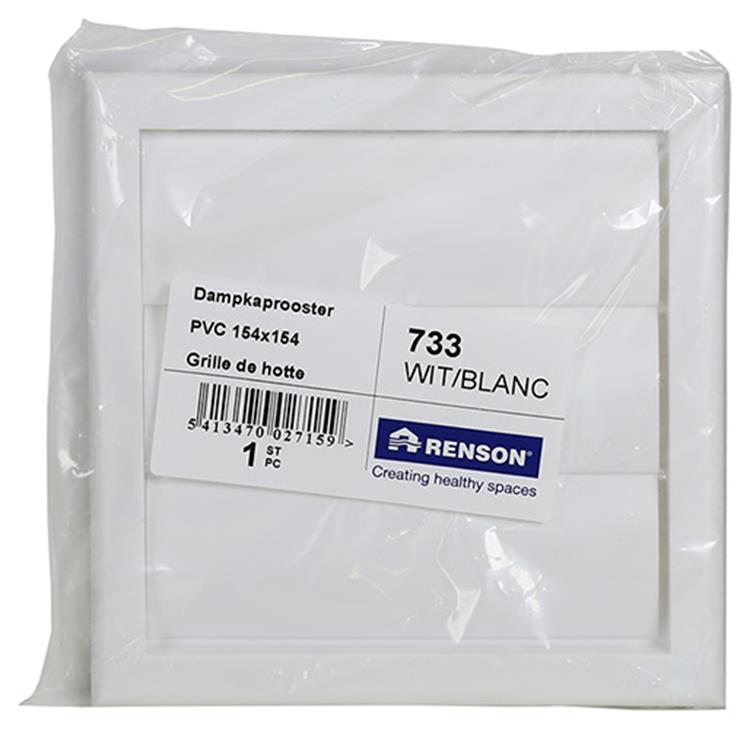 Load image into Gallery viewer, Renson 1006749 - dampkproost.pvc733 wit 154x154mm | 1 stuks