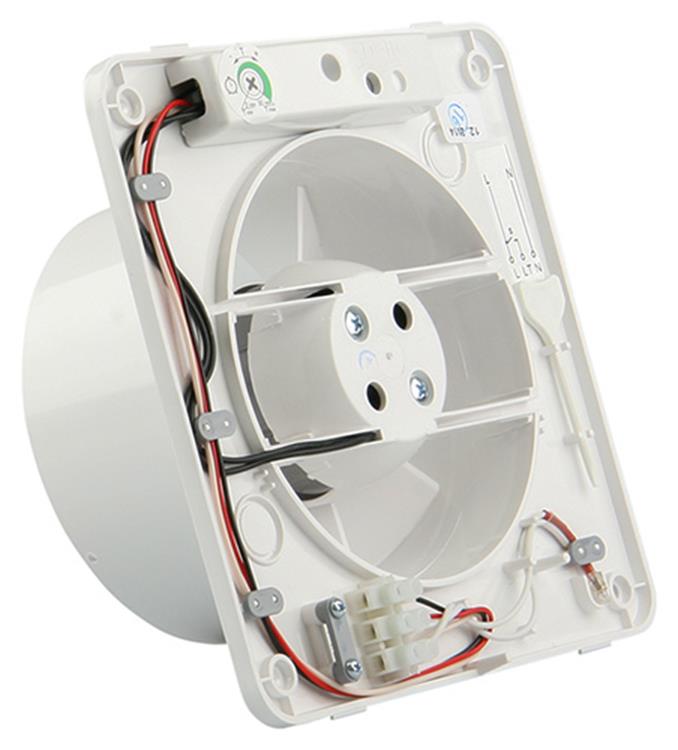 Afbeelding laden in galerijviewer, Renson 1006446 - mechanische ventilator met timer 7202t wit ø 125 | 2 stuks