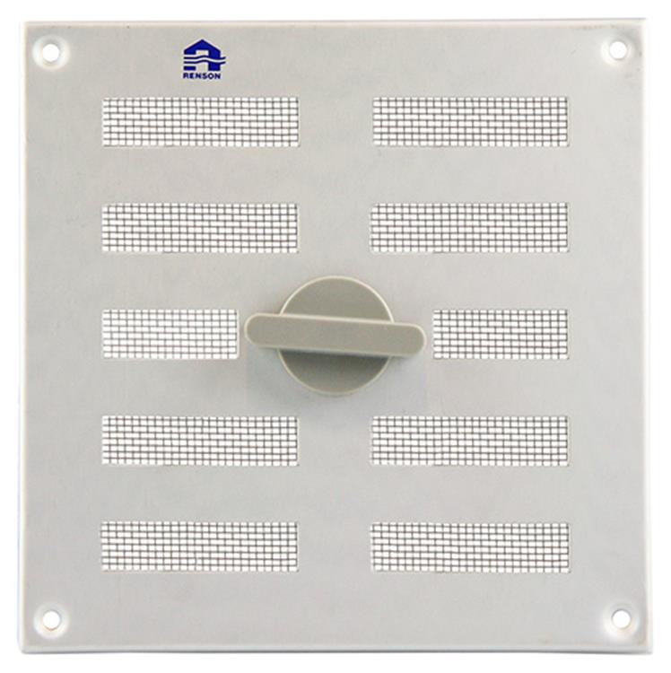 Load image into Gallery viewer, Renson 1006324 - regelbare rooster opb. 4037 alu f1 155x155mm | 2 stuks