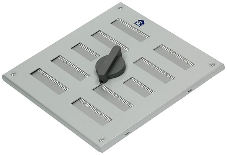 Load image into Gallery viewer, Renson 1006325 - regelbare rooster opb. 4037 alu ral 9010 155x155mm | 2 stuks