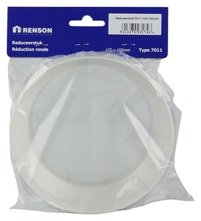 Load image into Gallery viewer, Renson 1006402 - pvc reduceerstuk 7011 wit 125-150mm | 4 stuks