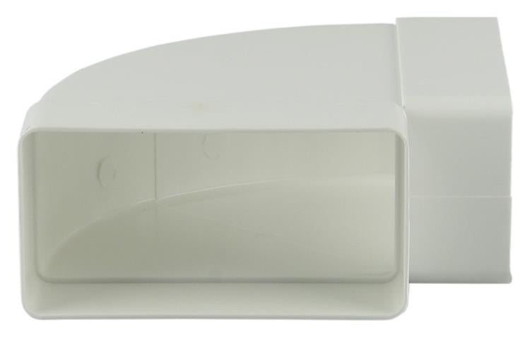 Load image into Gallery viewer, Renson 1006405 - pvc hoekverbinding hor.90° 7016 wit 110x55mm | 3 stuks