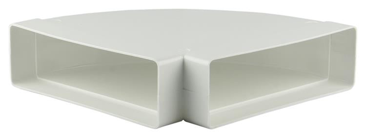 Load image into Gallery viewer, Renson 1006406 - pvc hoekverbinding hor.90° 7016 wit 204x60mm | 3 stuks
