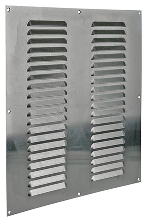 Load image into Gallery viewer, Renson 1006318 - schoepenrooster vlak alu f1 400x400mm | 5 stuks
