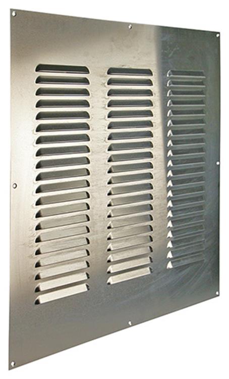 Load image into Gallery viewer, Renson 1006321 - schoepenrooster vlak alu f1 500x500mm | 5 stuks