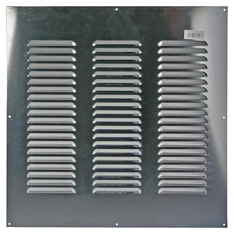 Load image into Gallery viewer, Renson 1006321 - schoepenrooster vlak alu f1 500x500mm | 5 stuks