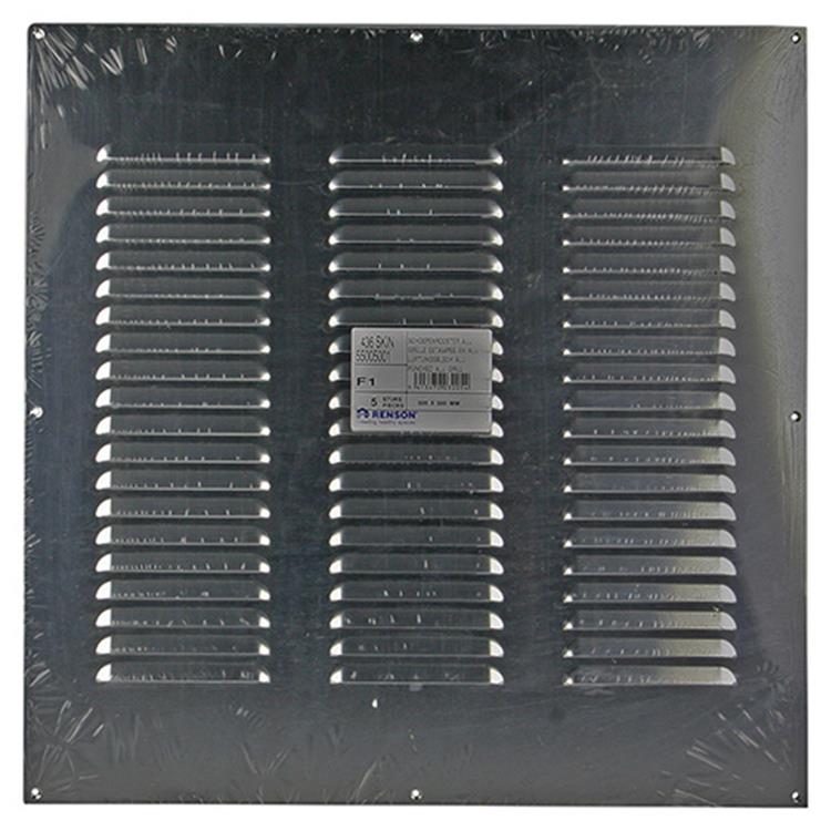Load image into Gallery viewer, Renson 1006321 - schoepenrooster vlak alu f1 500x500mm | 5 stuks