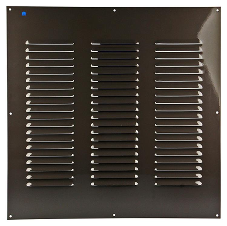 Load image into Gallery viewer, Renson 1006323 - schoepenrooster vlak alu ral 8019 500x500mm | 5 stuks