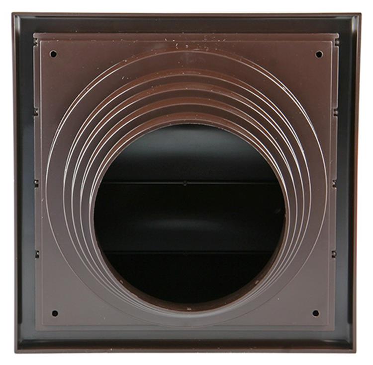 Load image into Gallery viewer, Renson 1006386 - dampkaprooster 4 klep 742 dia pvc ral 8019 ø100-130 | 2 stuks