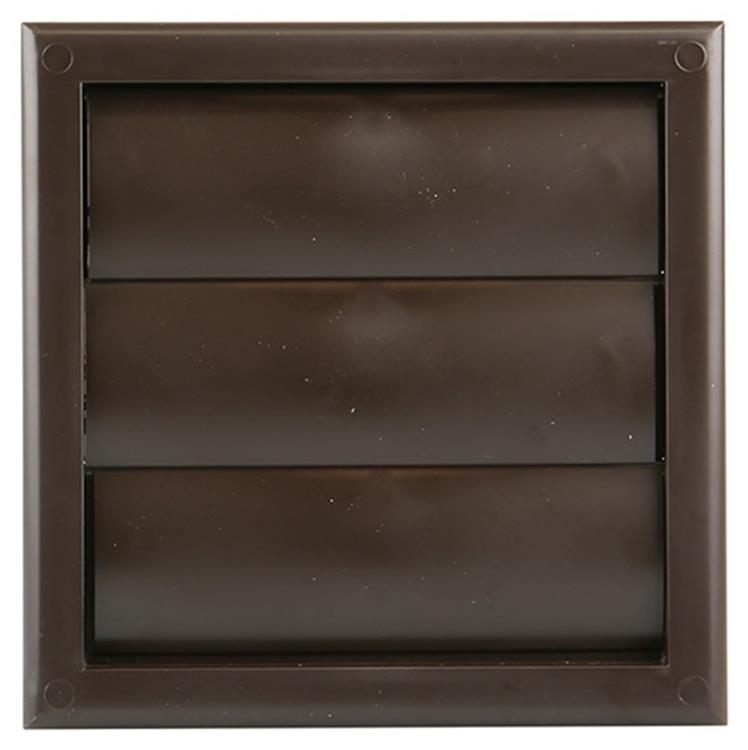 Load image into Gallery viewer, Renson 1006373 - dampkaprooster opbouw 733 pvc ral 8019 154x154mm | 2 stuks
