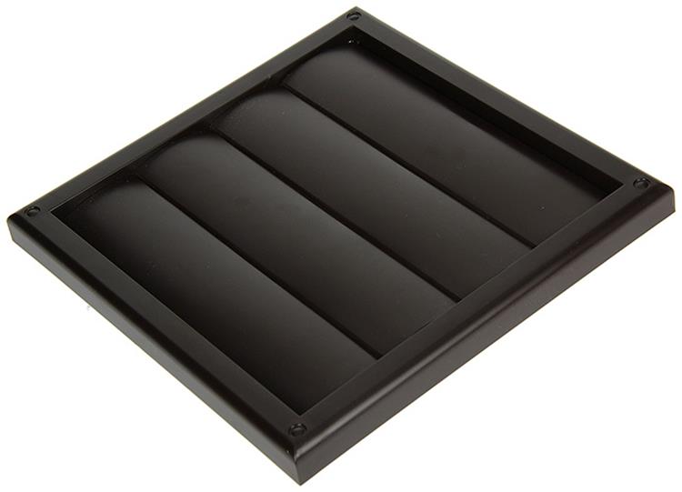 Load image into Gallery viewer, Renson 1006375 - dampkaprooster opbouw 733 pvc ral 8019 187x187mm | 2 stuks