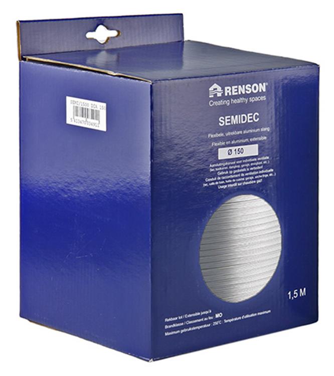 Load image into Gallery viewer, Renson 1006204 - alu flexibel dia 150 1500 mm | 2 stuks