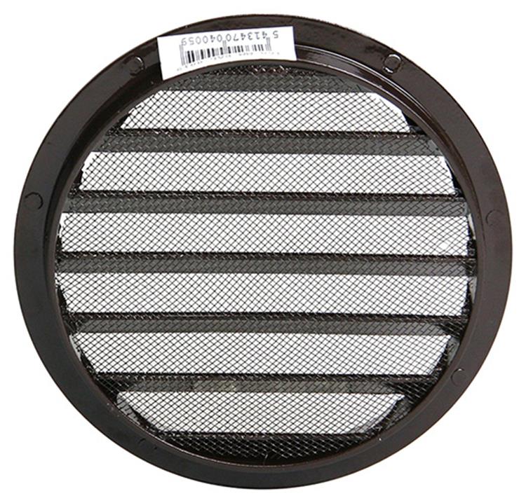 Load image into Gallery viewer, Renson 1006269 - ronde rooster inbouw 434 r alural 8019 ø 160 | 10 stuks