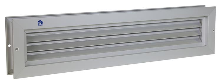 Afbeelding laden in galerijviewer, Renson 1006607 - deurrooster. 461 f1 425x76mm | 2 stuks