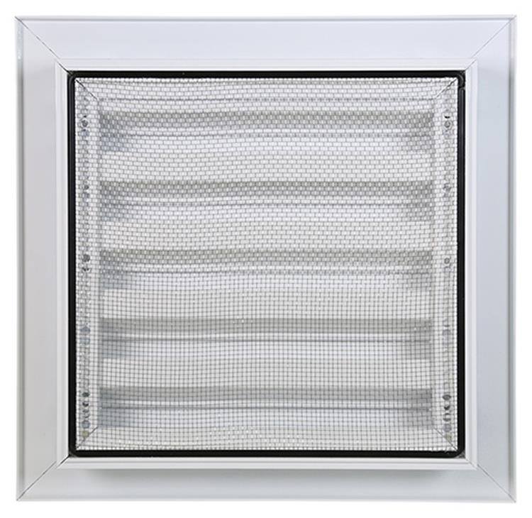 Load image into Gallery viewer, Renson 1006610 - inbouw muurrooster 411 ral 9010 200x200mm | 2 stuks