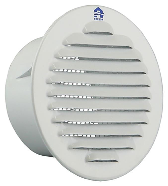Load image into Gallery viewer, Renson 1008241 - schoepenrooster rond inb. 435 r alu ral 9010 ø 80 | 12 stuks