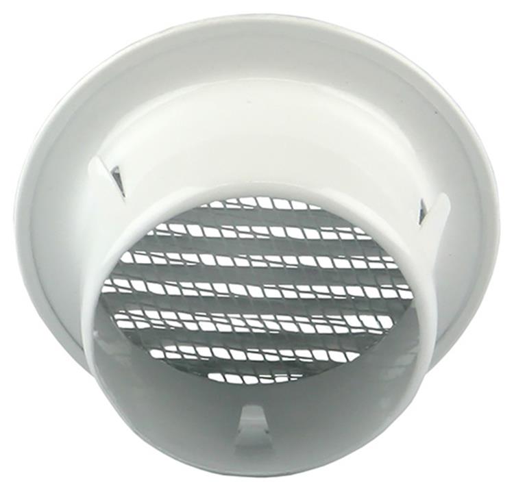 Load image into Gallery viewer, Renson 1008241 - schoepenrooster rond inb. 435 r alu ral 9010 ø 80 | 12 stuks