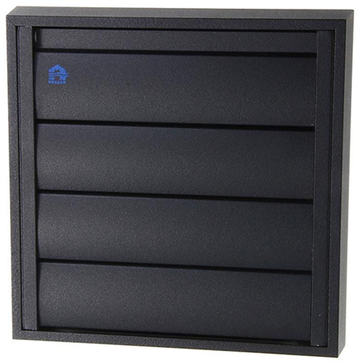 Load image into Gallery viewer, Renson 1057984 - dampkaprooster 433 (173x173) ral 9005 zwart | 2 stuks