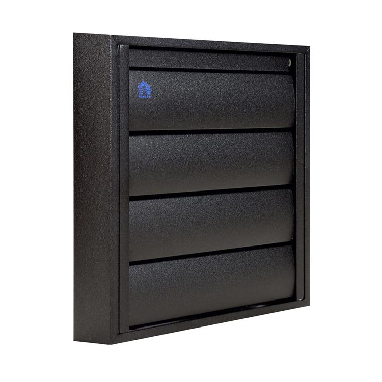 Load image into Gallery viewer, Renson 1057998 - dampkaprooster 433 (173x173) ral 9005 zwart | 2 stuks