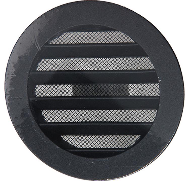 Load image into Gallery viewer, Renson 1057993 - inbouw rond schoepenr met gaas434r dia 100 ral 9005 zwart | 10 stuks