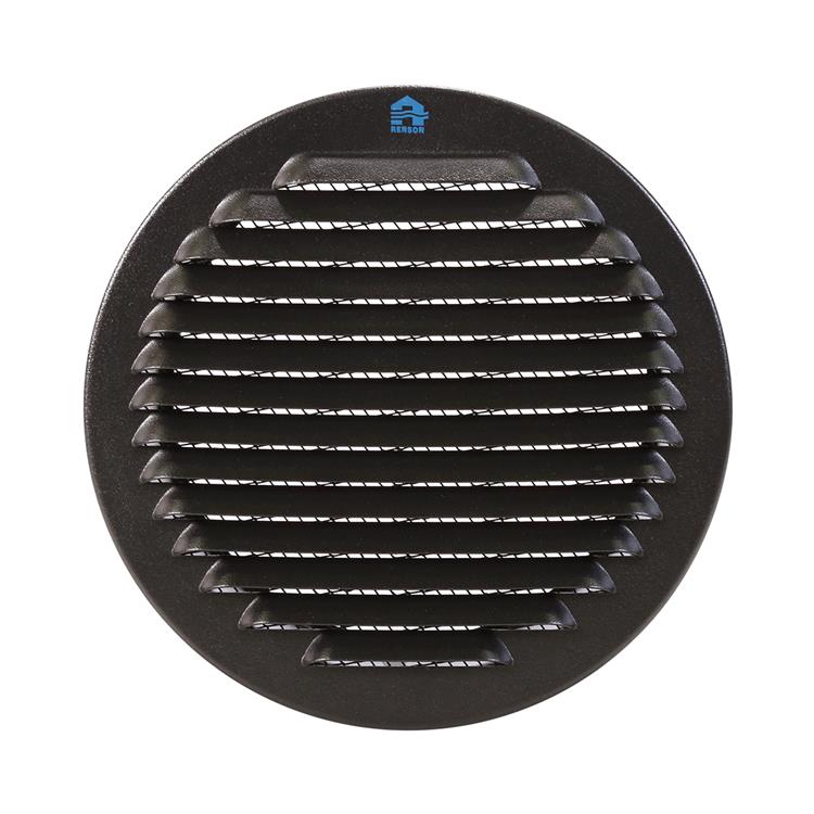 Load image into Gallery viewer, Renson 1057997 - inbouw rond schoepenr met gaas435r dia 150 ral 9005 zwart | 5 stuks